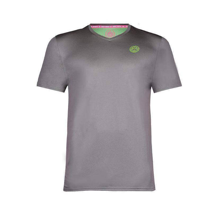 Camiseta Bidi Badu Ted Cinza Verde Neon