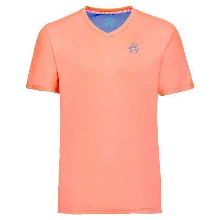 Camiseta Bidi Badu Ted Laranja Azul Neon