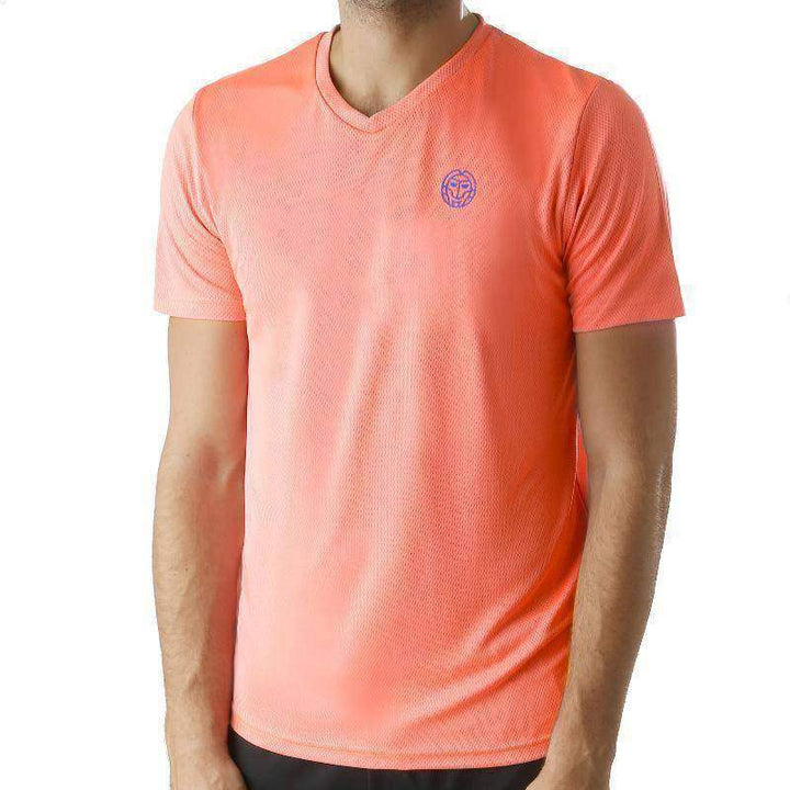 Camiseta Bidi Badu Ted Naranja Neon Azul