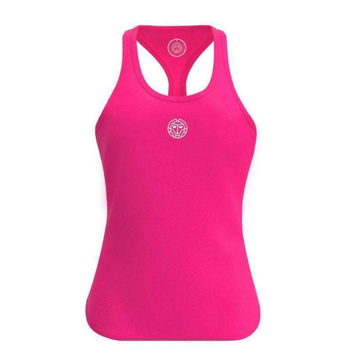 Camiseta feminina Bidi Badu Crew Straps rosa