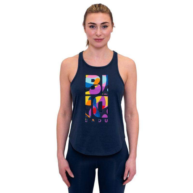 Camiseta Bidi Badu Twiggy Chill Azul Oscuro Mix Mujer