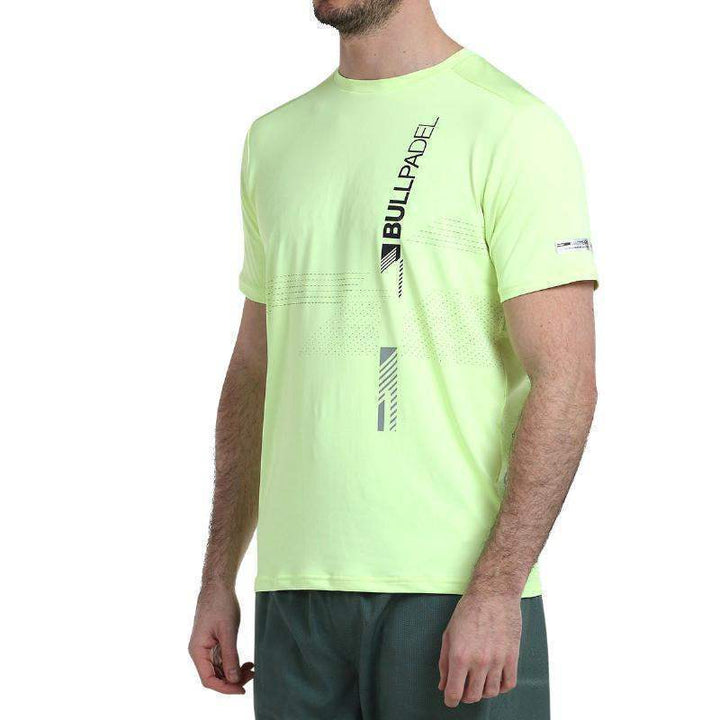 Bullpadel Adive Yellow Sulfur Fluor T-shirt