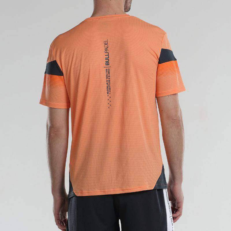 Camiseta Bullpadel Aguzo Laranja