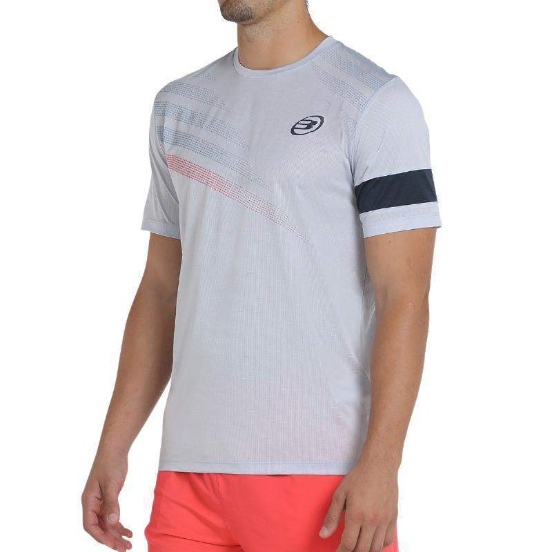 Camiseta Bullpadel Cambre Azul Cinza Vigore