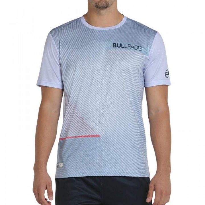 Camiseta Bullpadel Carino Azul Cinza