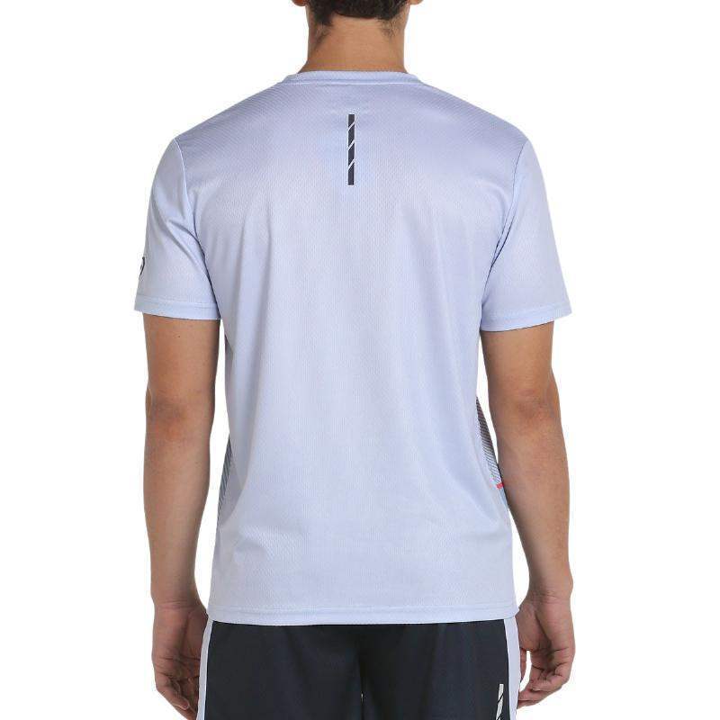 Camiseta Bullpadel Carino Azul Cinza