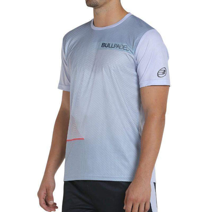 Camiseta Bullpadel Carino Azul Cinza