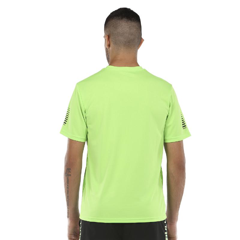 Camiseta Bullpadel Cartama Verde Ácido