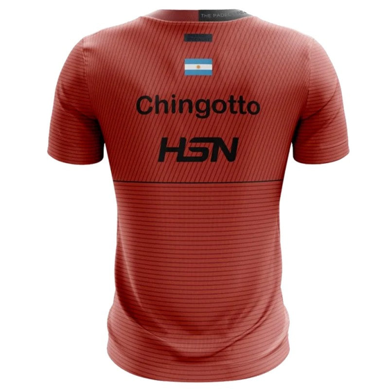 Camiseta Bullpadel Chingotto Premier Padel Unale Clay