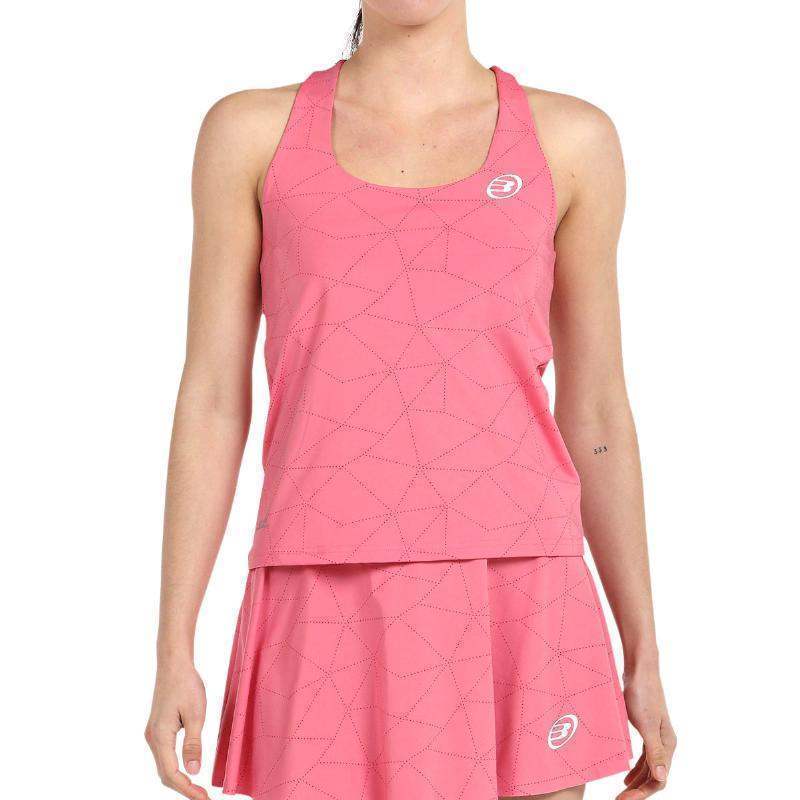 Camiseta Bullpadel Gemma Triay Estas Geranio