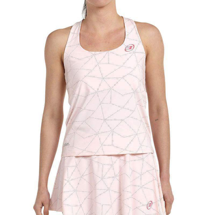 Bullpadel Gemma Triay Estas Camiseta Rosa Pastel