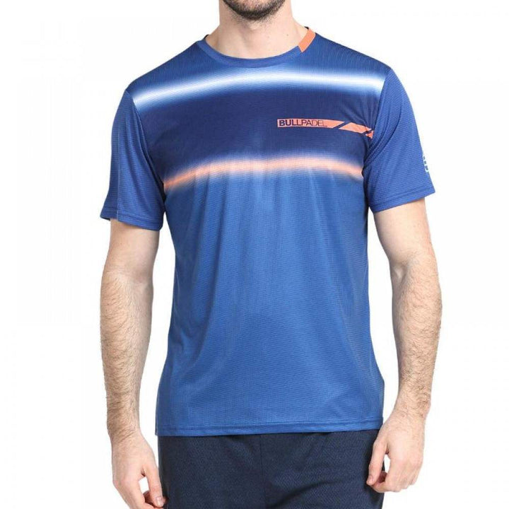 Camiseta Bullpadel Lacar Azul Intenso