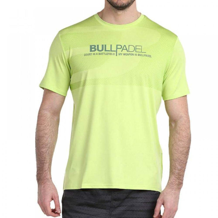 Camiseta Bullpadel Leteo Amarillo Azufre Vigore