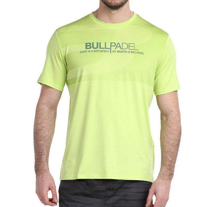 Camiseta Bullpadel Leteo Amarelo Enxofre Vigore