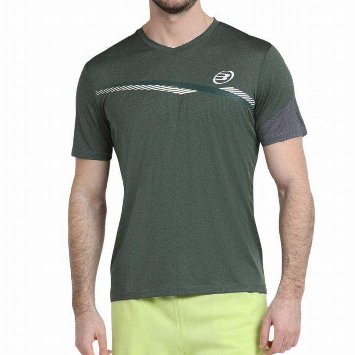 Camiseta Bullpadel Letter Verde Oliva Vigor