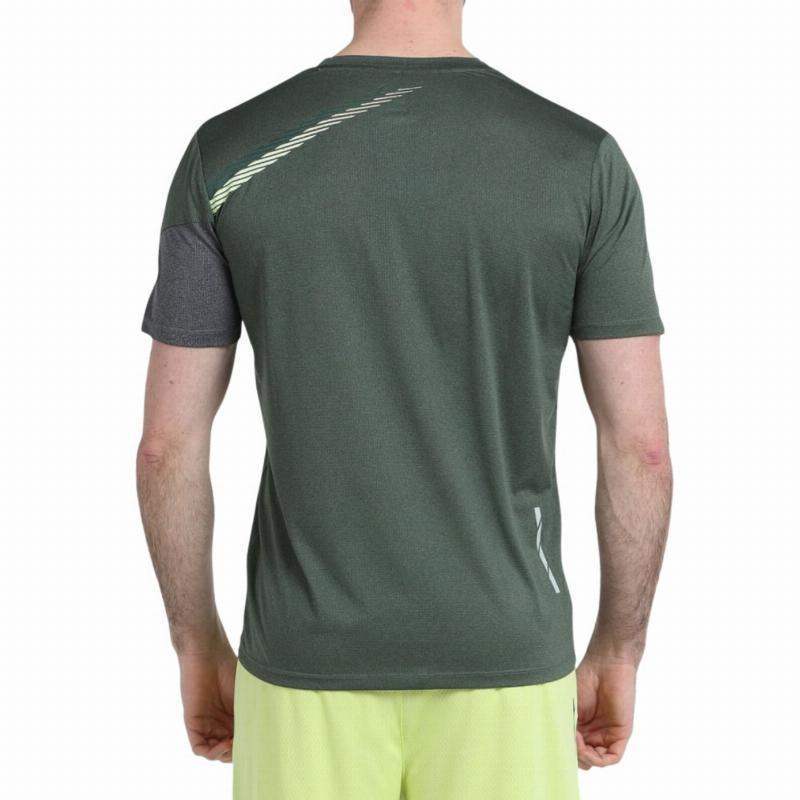 Camiseta Bullpadel Letter Verde Oliva Vigor