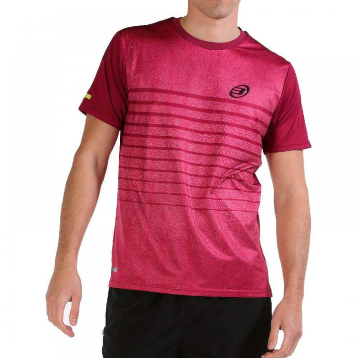 Camiseta Bullpadel Litis Vinho Borgonha