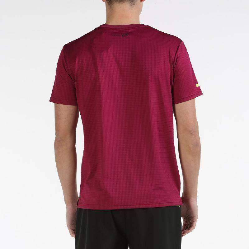 Camiseta Bullpadel Litis Vino Burdeos