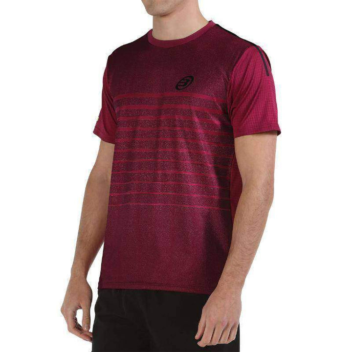 Camiseta Bullpadel Litis Vinho Borgonha