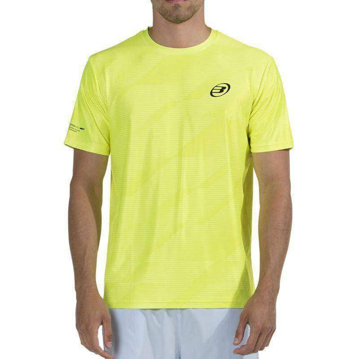 Camiseta Bullpadel Meder Amarelo Limão Fluor