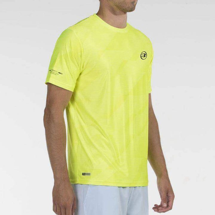 Camiseta Bullpadel Meder Amarelo Limão Fluor