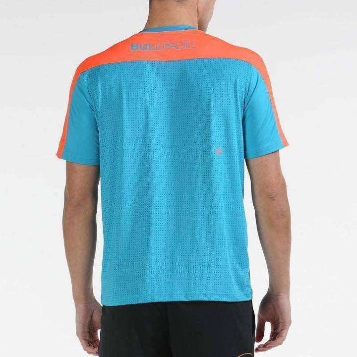 Camiseta Bullpadel Meia Turquesa