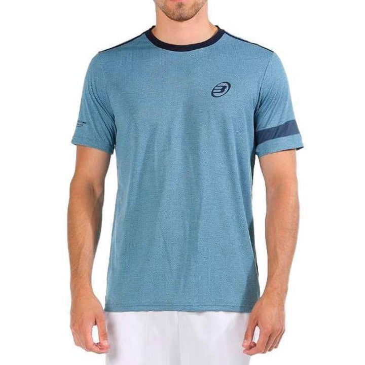 Camiseta Bullpadel Mutata Azul Cinza Vigore