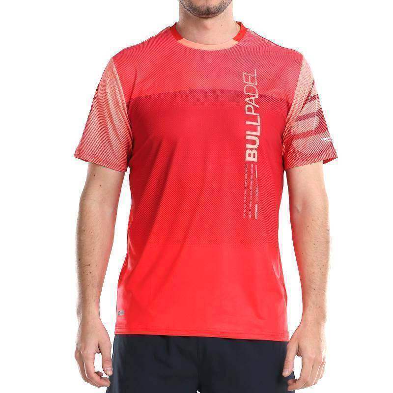 Camiseta Bullpadel Nauru Cereja