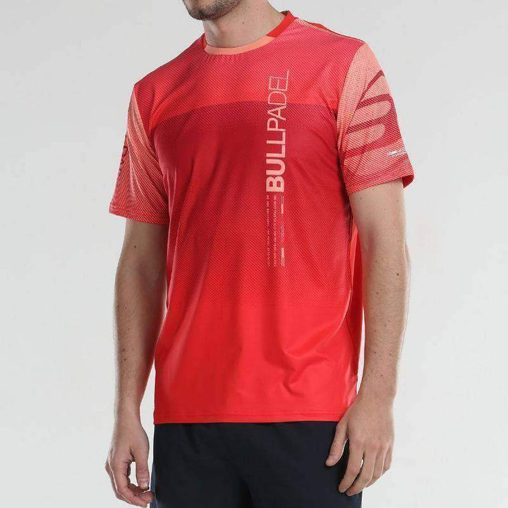 Camiseta Bullpadel Nauru Cereja