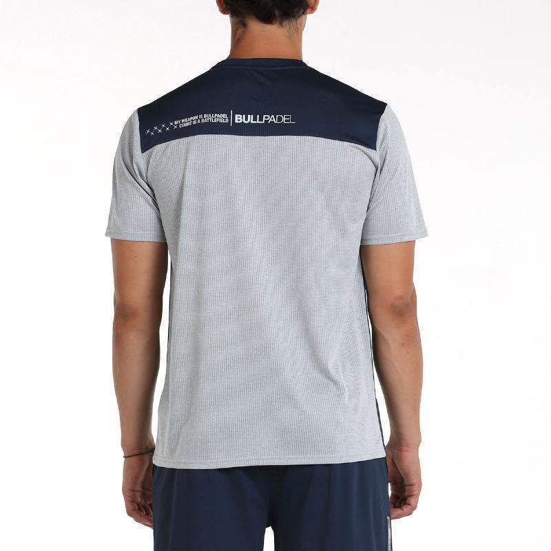 Camiseta Bullpadel Optar Gris Claro Vigore