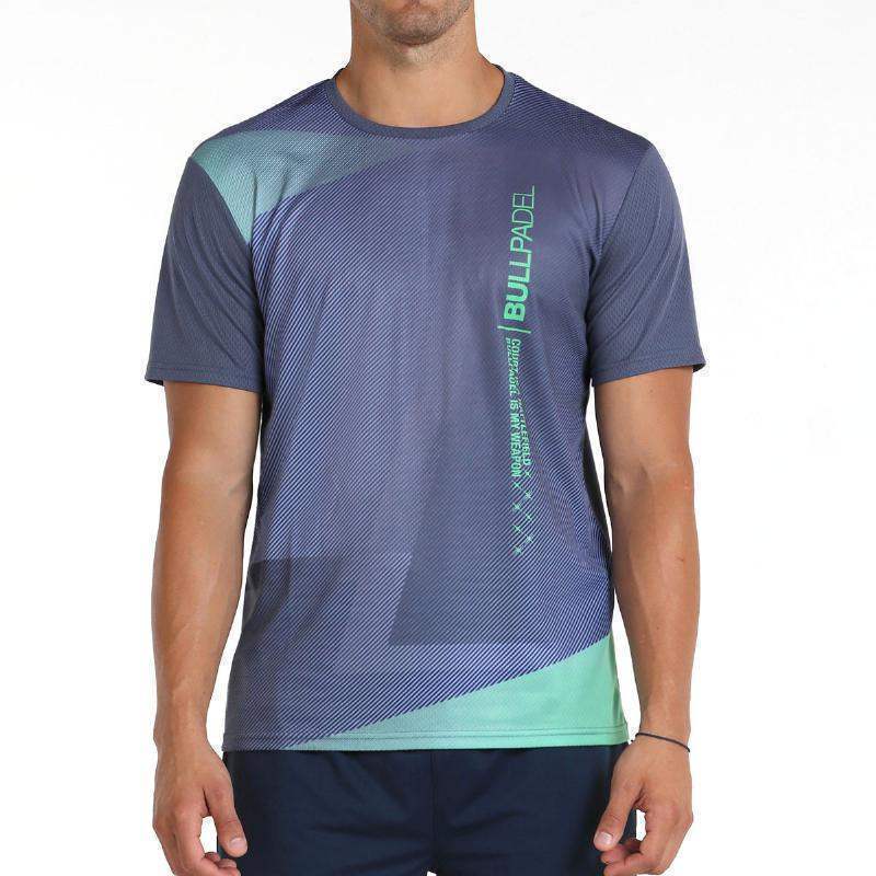 Camiseta Bullpadel Orisa Azul Sombra