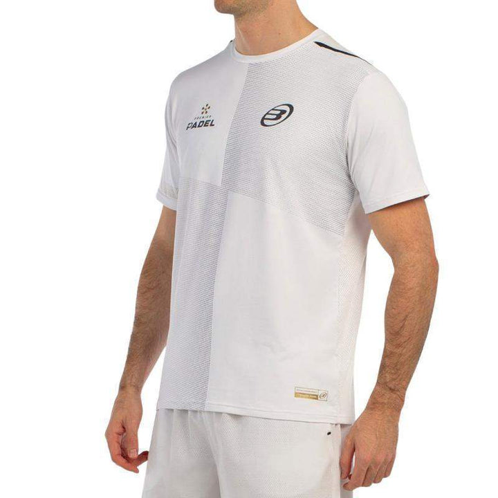 Camiseta Bullpadel Premier Padel Buque Blanco