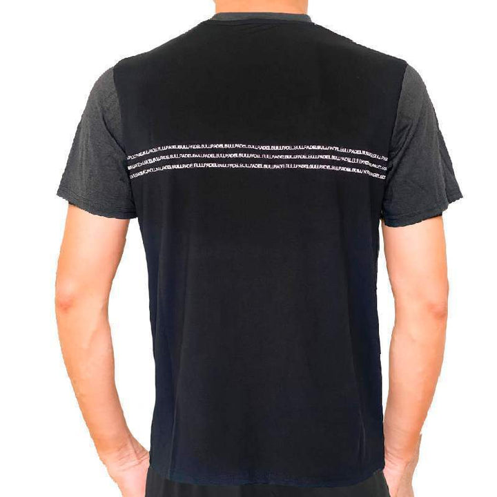 Bullpadel Rebel Anthracite Two-tone T-shirt