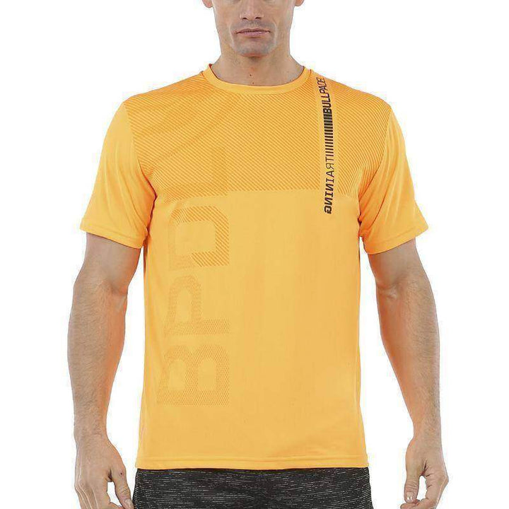 Camiseta Bullpadel Ritan Tangerina Fluor