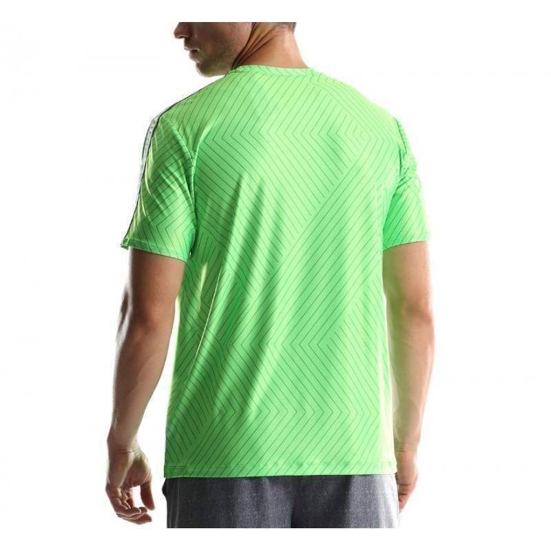 Camiseta Bullpadel Tuco Verde Fluor