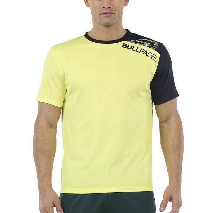 Camiseta Bullpadel Unut Amarelo Enxofre Fluor