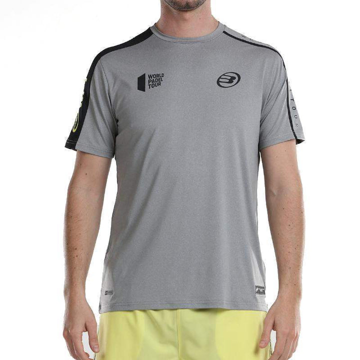 Camiseta Bullpadel WPT Liron Cinza Médio Vigore