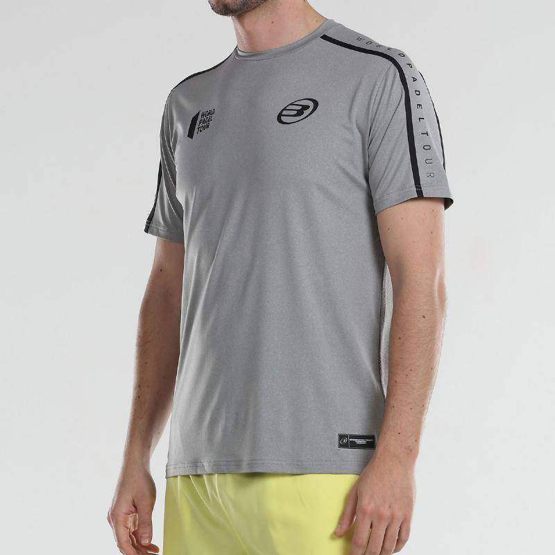 Camiseta Bullpadel WPT Liron Cinza Médio Vigore