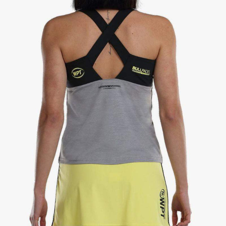 Camiseta Bullpadel WPT Llave Gris Medio Vigore