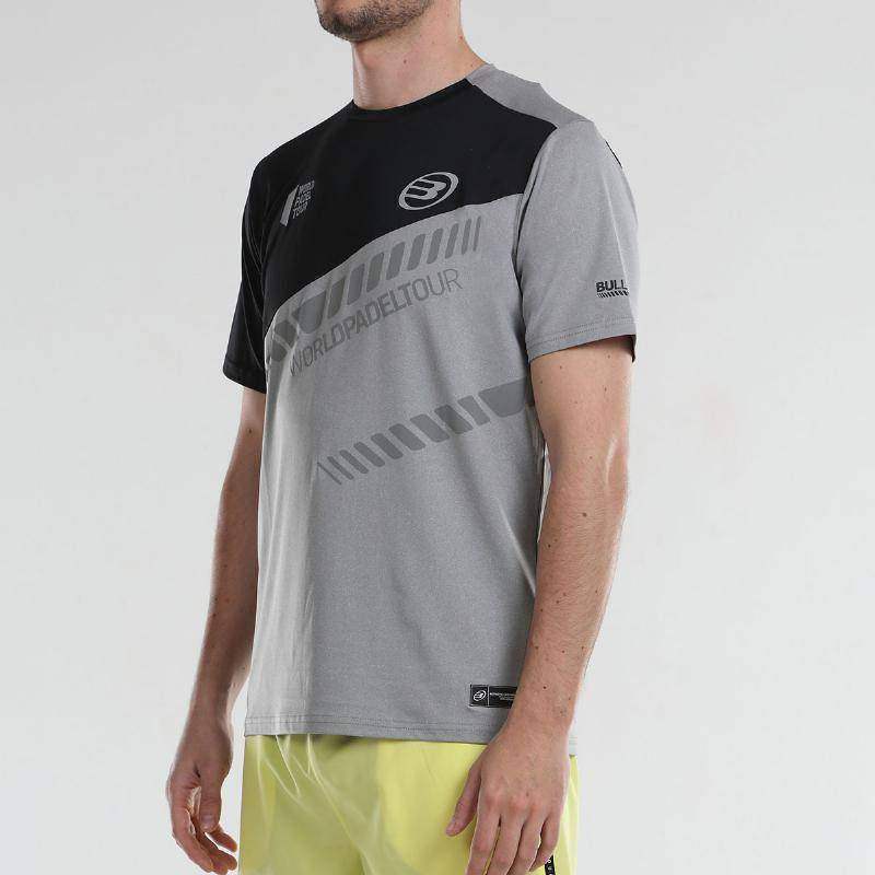 Camiseta Bullpadel WPT Lucio Cinza Médio Vigore