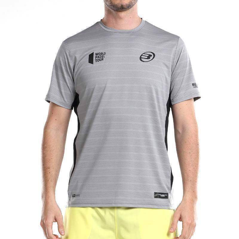 Camiseta Bullpadel WPT Lumbo Ceniza