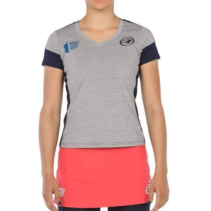 Camiseta Bullpadel WPT Rollaz cinza médio Vigore