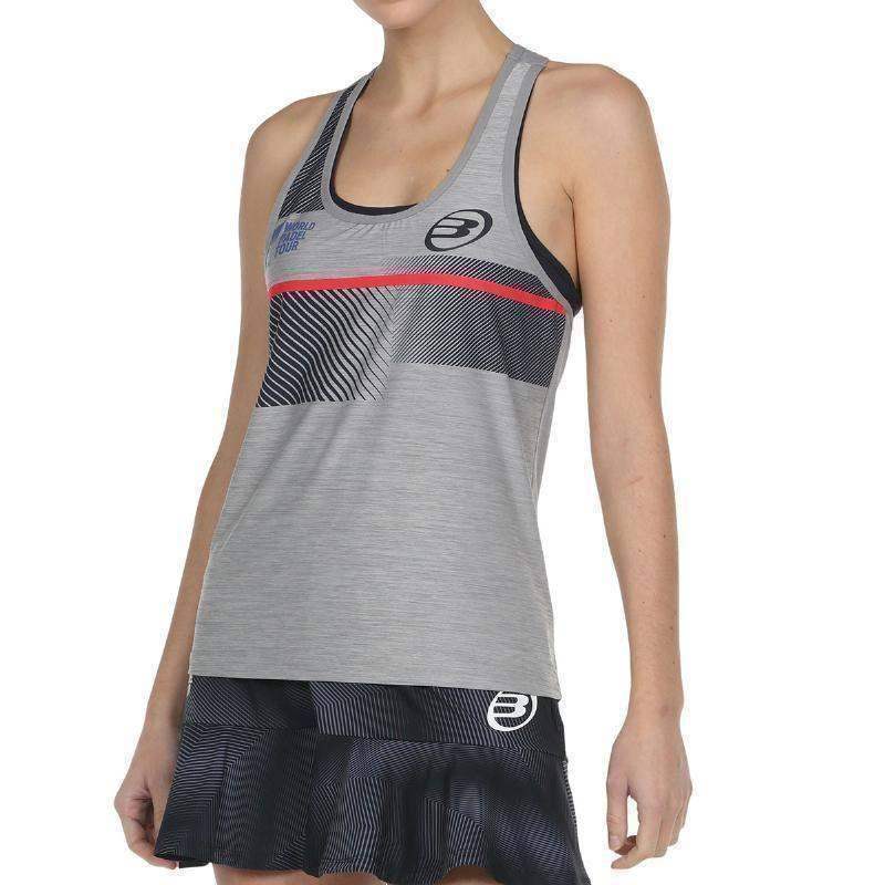 Camiseta Bullpadel WPT Rufran Cinza Médio Vigore