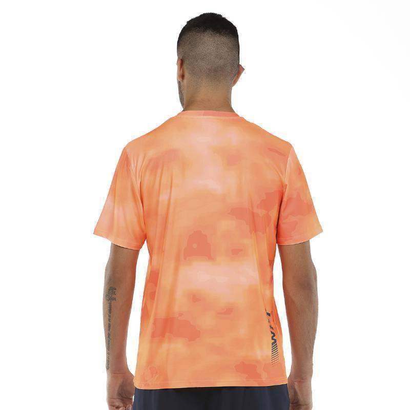 Camiseta Bullpadel WPT Vaupes Laranja Fluor