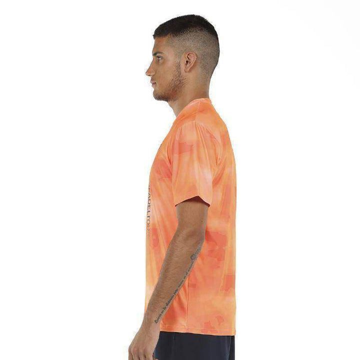 Camiseta Bullpadel WPT Vaupes Naranja Fluor