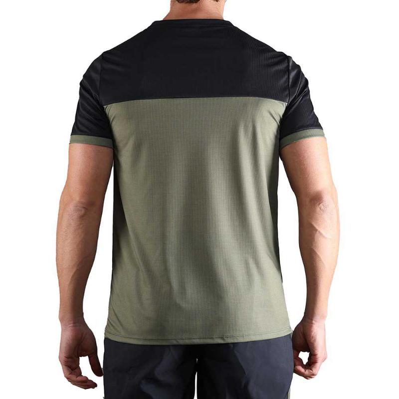 Camiseta Endless Alpha II Preto Verde Exército