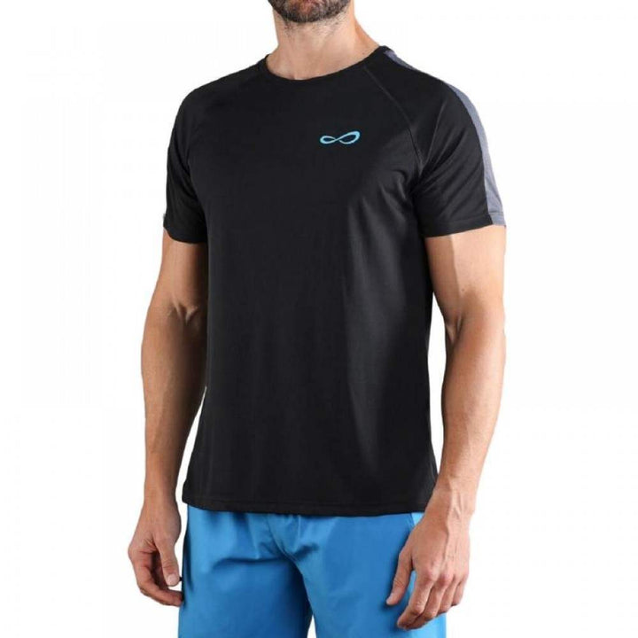 Endless Crossback T-shirt Black Blue