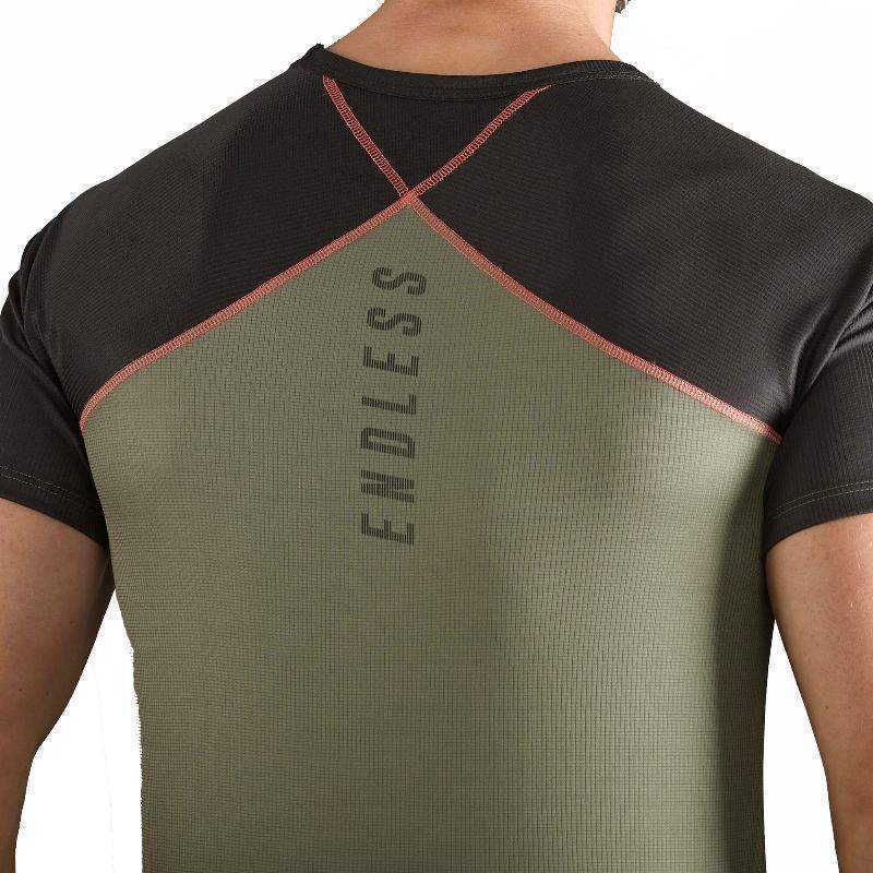 Camiseta Endless Crossback Verde Army