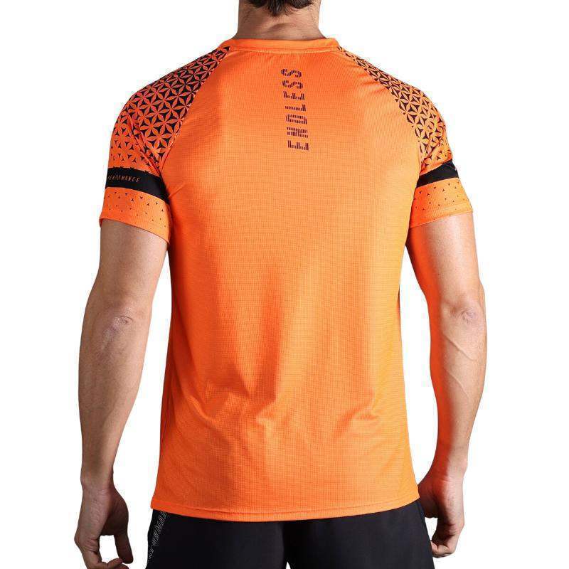 Camiseta Endless Feisty Geo Laranja