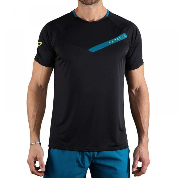 Camiseta Endless Tracer Preto Gasolina